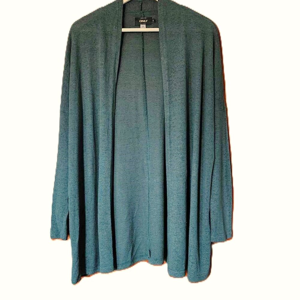 Only forest green cardigan